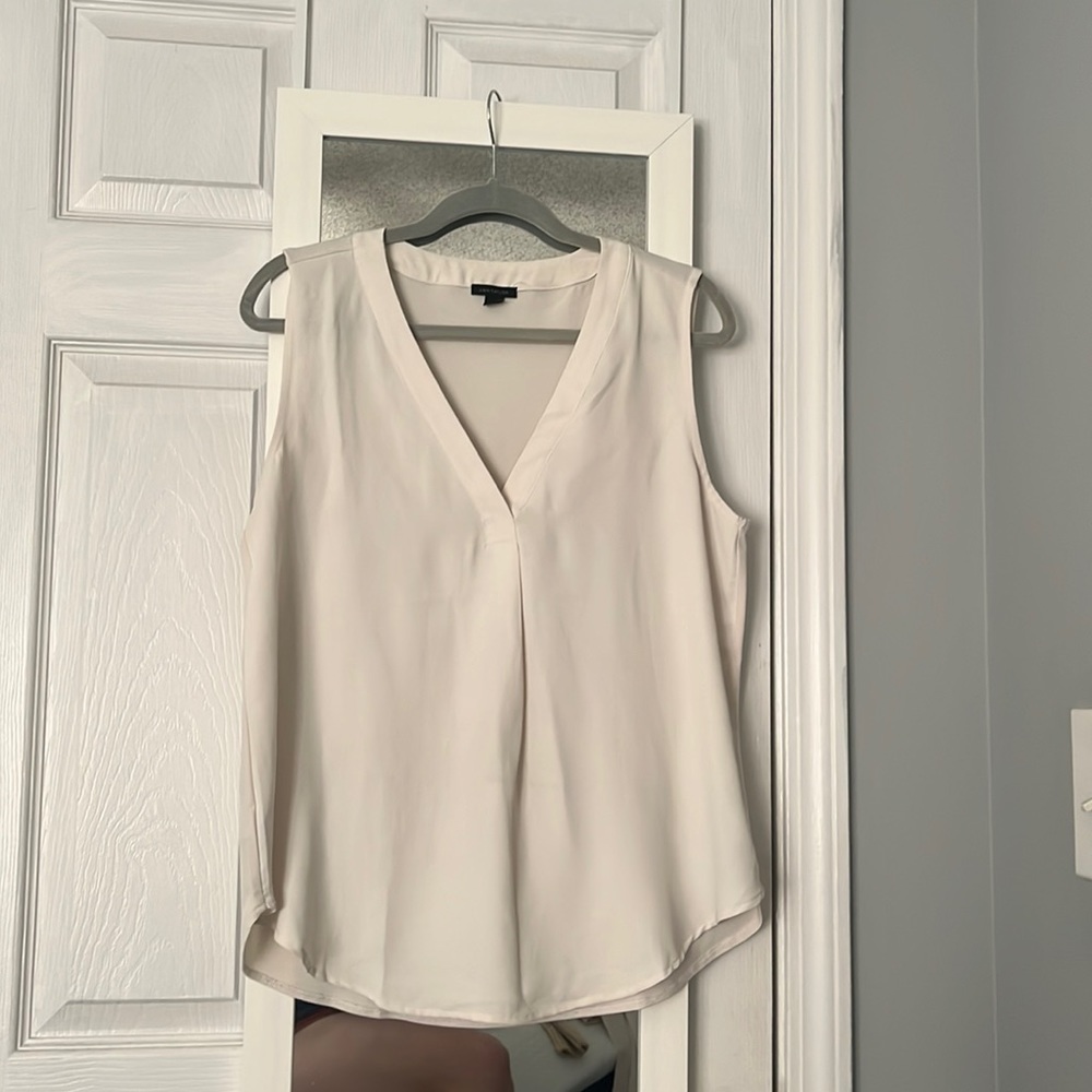 White work top from Ann Taylor